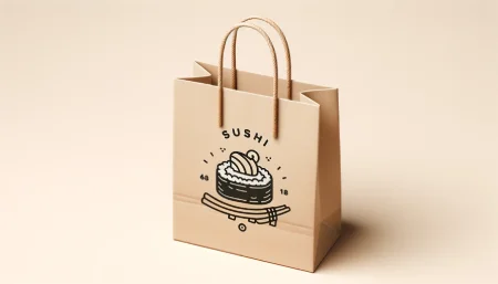 torba papierowa na sushi