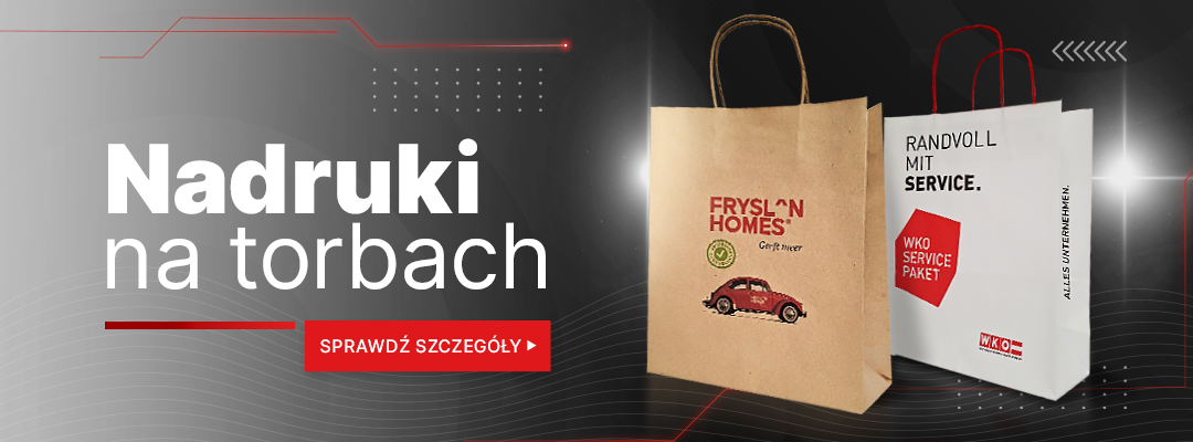 Nadruki na torbach - sprawdź szczegóły